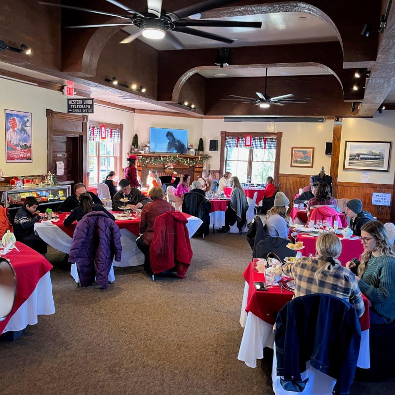 Holiday Tea at Homefront Christmas Tea Room