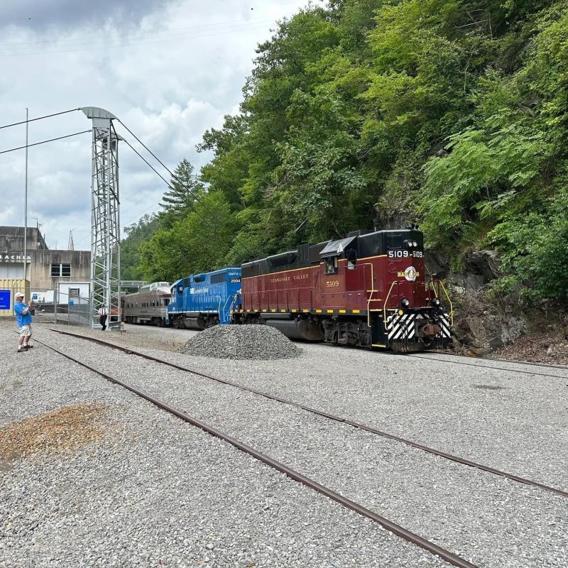 Copperhill Special train ride