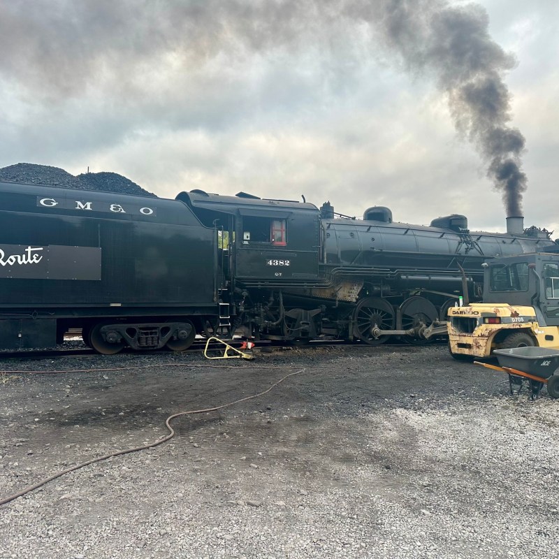 Southern Railway 4501 Transformed into GM&O Mikado for Historic Event