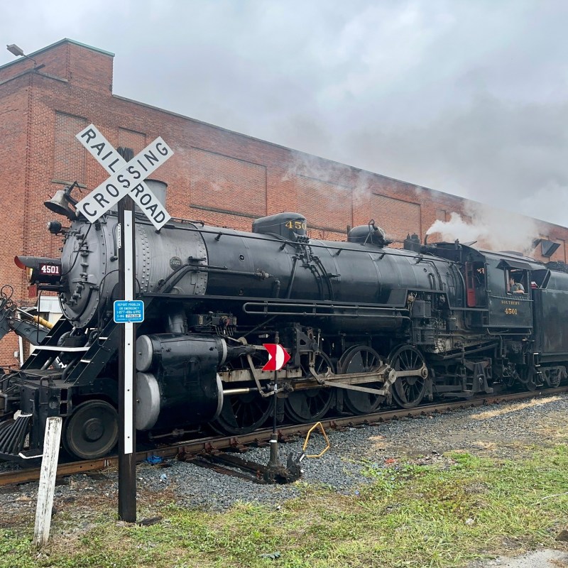 Ride the Rails with Steam Locomotive 4501