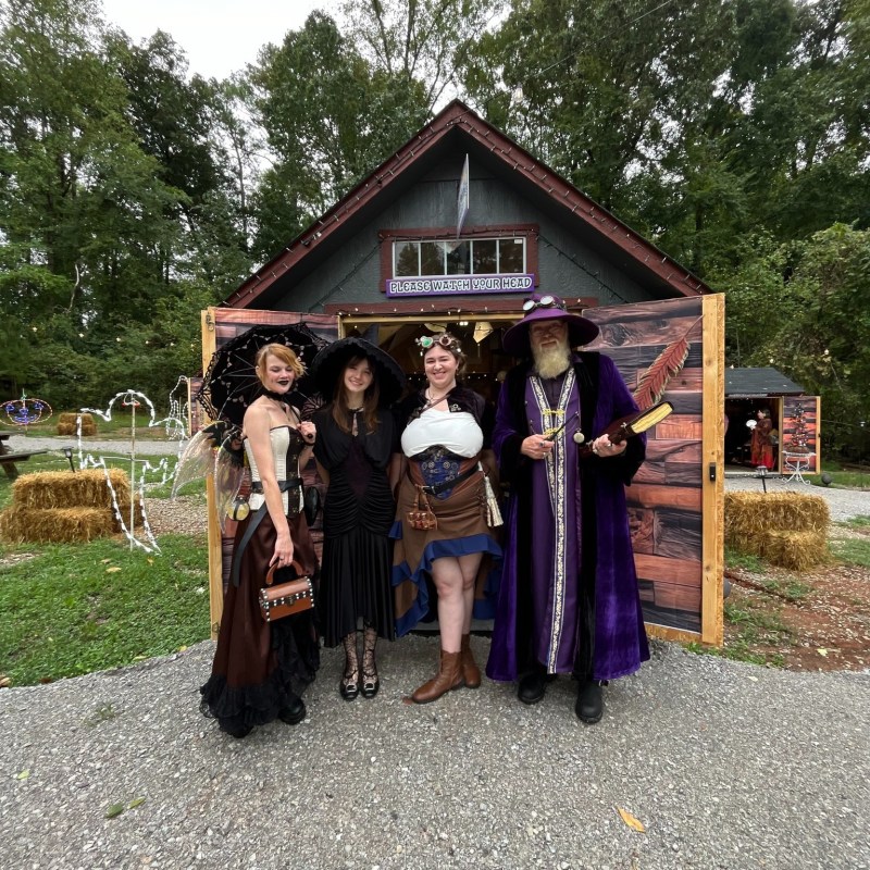 Meet Professor Hillmore on Rails, Wizards, and Spells Train