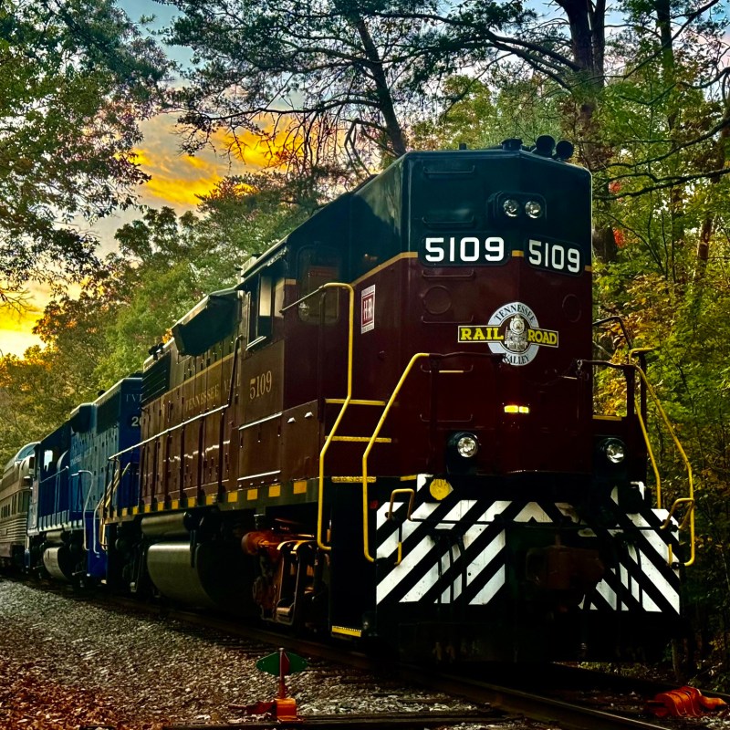 Explore East Tennessee’s Fall Colors with Summerville & Hiwassee Train Rides