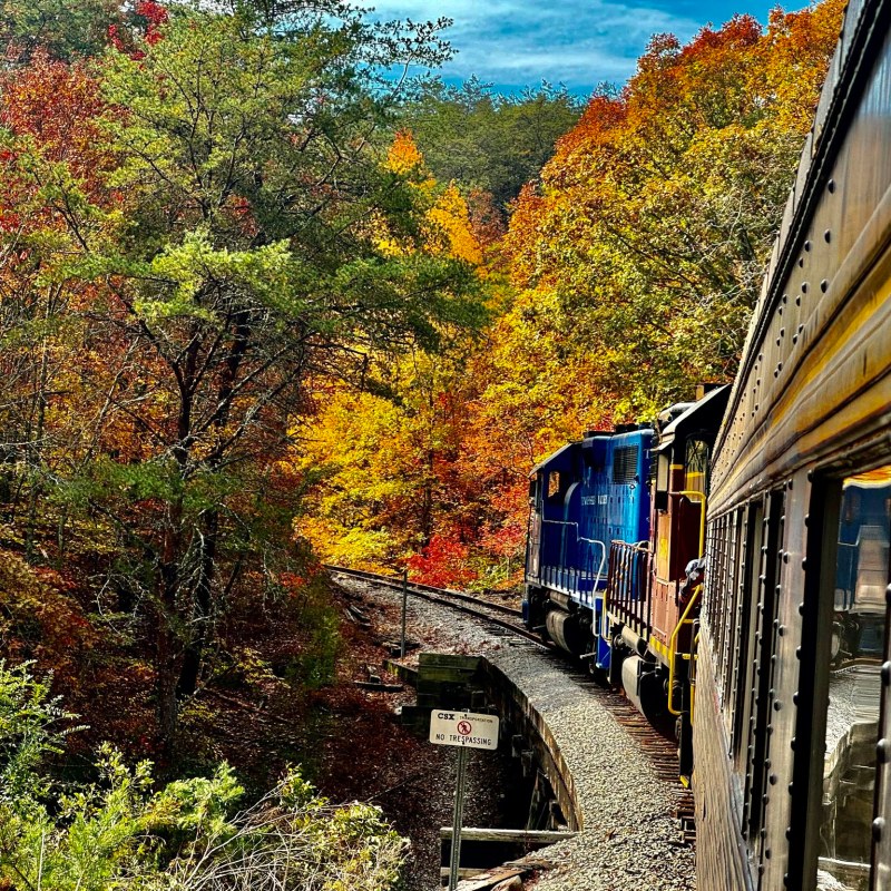 Experience Fall with Hiwassee Loop & Copperhill