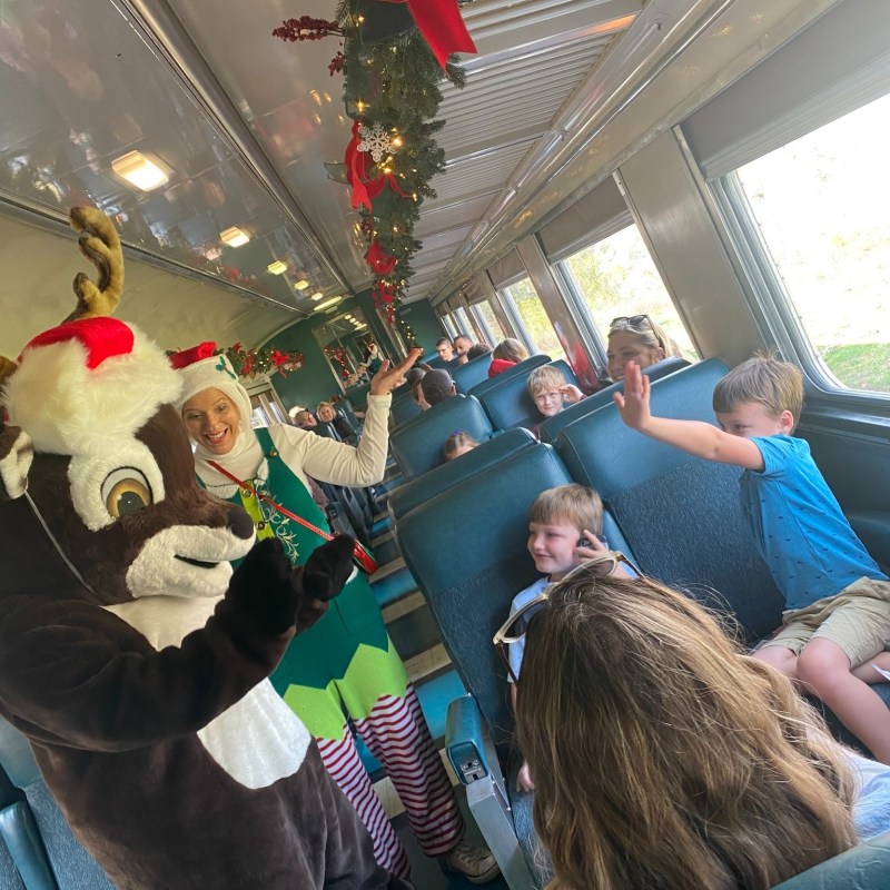 Meet Santa on TVRM’s Holiday Trains
