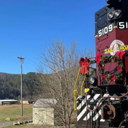 Holiday Cheer Amid Scenic Views