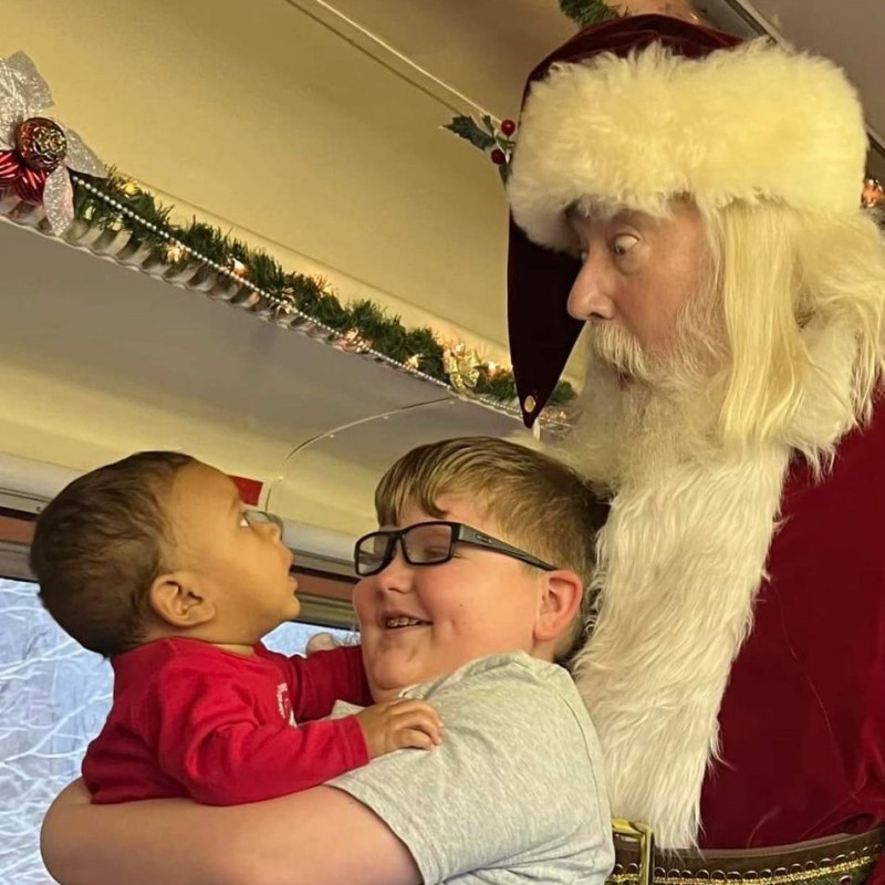 Santa’s Hiwassee Holiday Train Experience