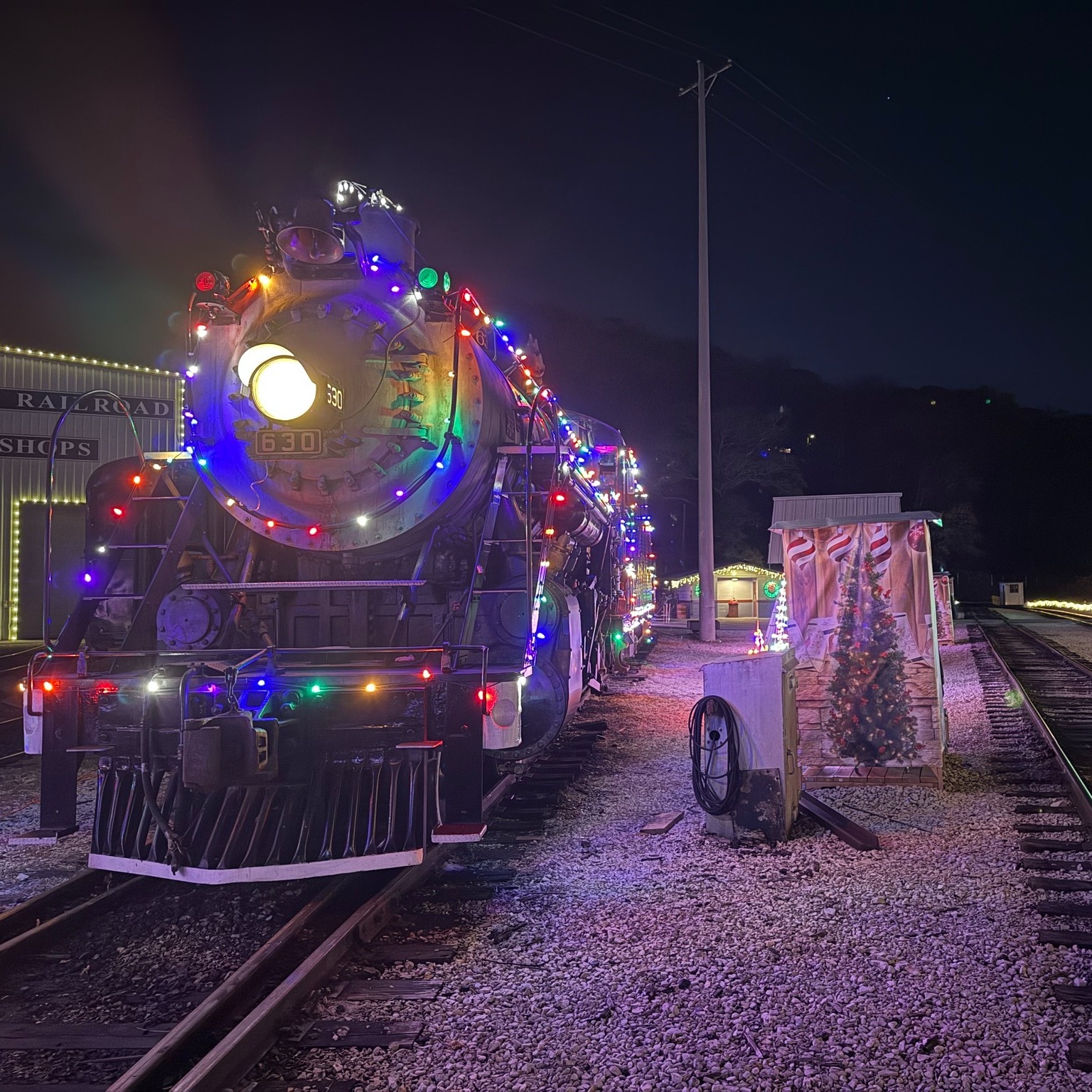 Magical Holiday Lights Train Ride 🚂🎄