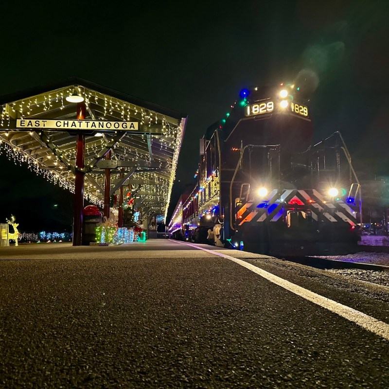 Magical Evening Rides: Holiday Lights Train