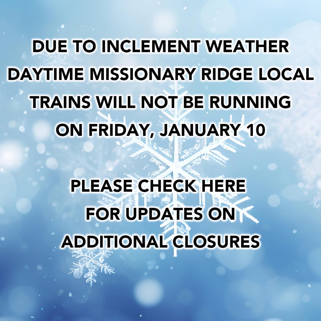 How Weather Affects Missionary Ridge Local Train Operations How Weather Affects Missionary Ridge Local Train Operations