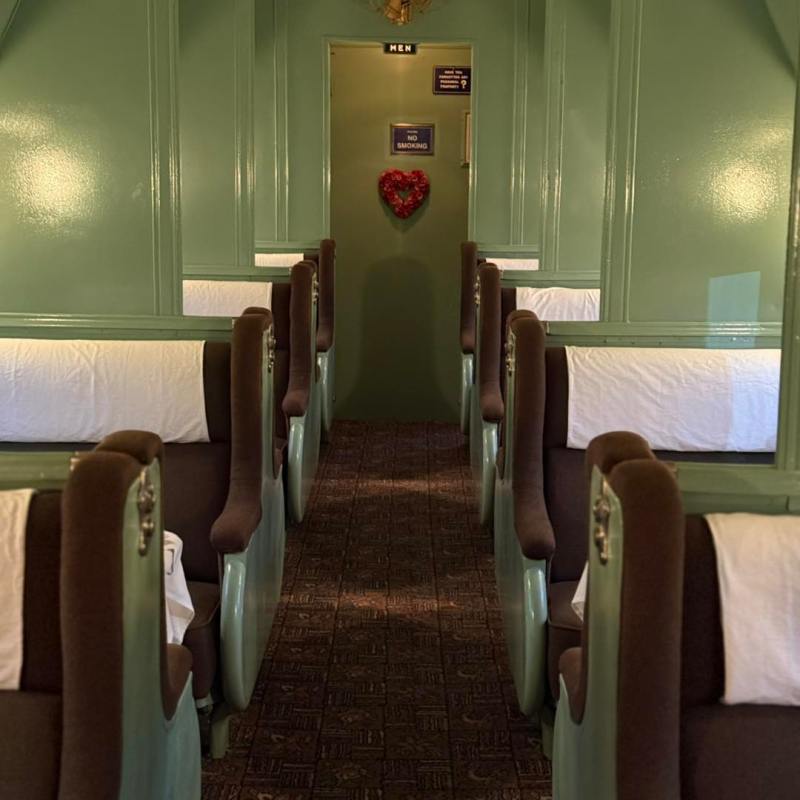 Just Announced: Extra Tables for the Valentine’s Dinner Train