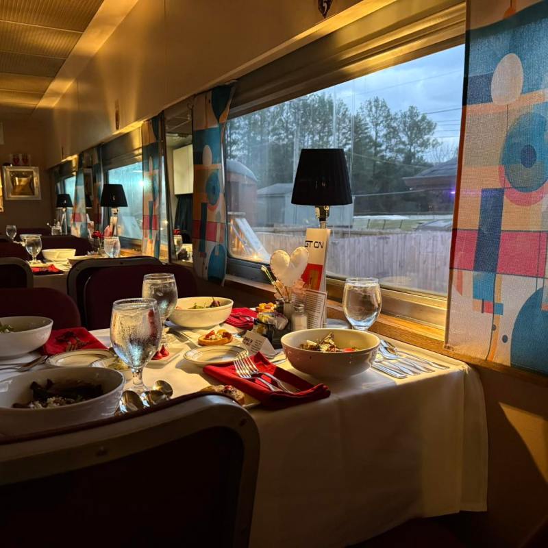 Celebrate Love Aboard the Tennessee Valley Dinner Train