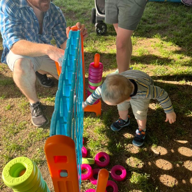 Family Fun and Games at the Thomas 80th Celebration