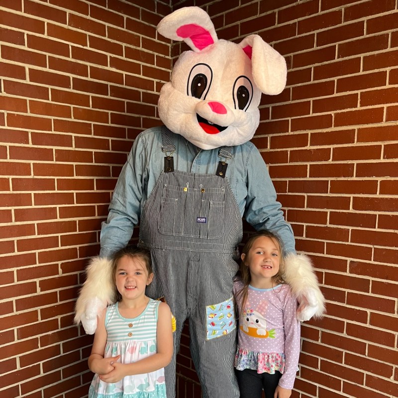 Meet the Bunny Before Your Train Ride