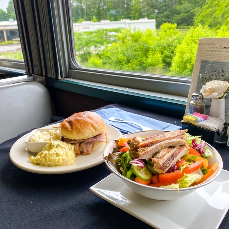 Lunch Options Aboard the Turn Train