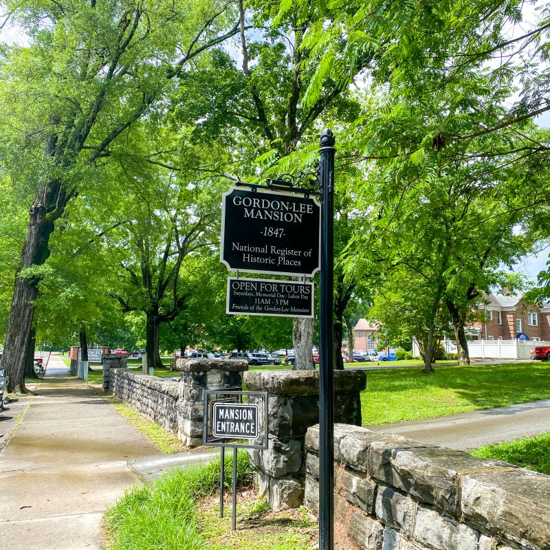 Gordon-Lee Mansion and Wilder Tower: Explore by Train