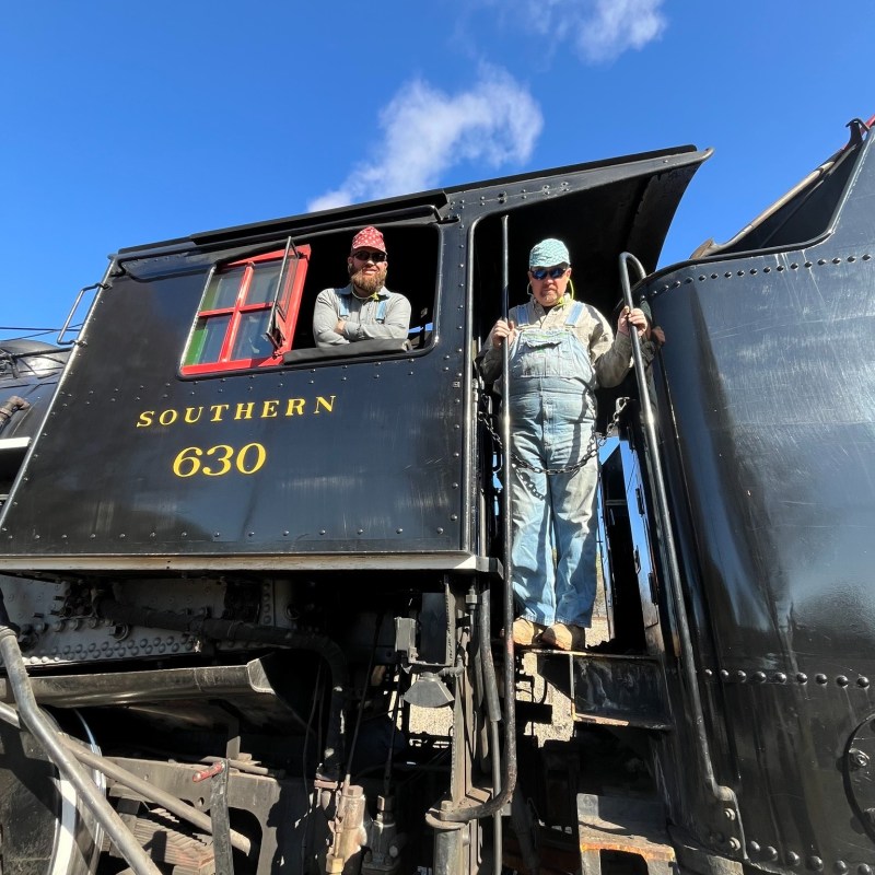 Legendary Steam Engine 630 Runs Again