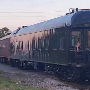 There is nothing like riding a Heavyweight platform car, and you too can ride the observation platform at TVRM.