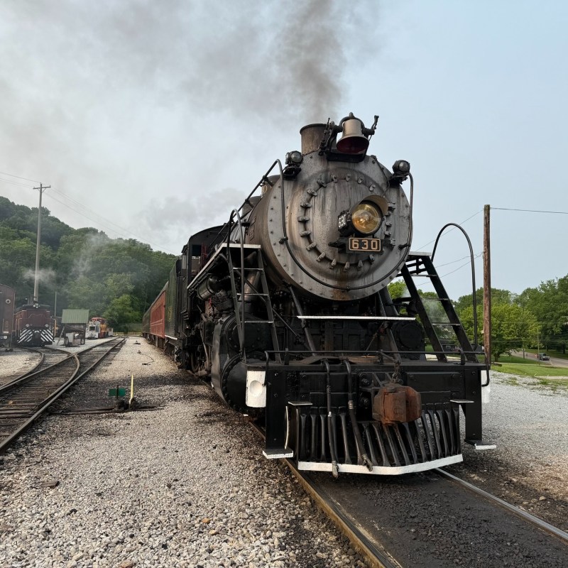 Ride Steam Engine 630 All Weekend at TVRM