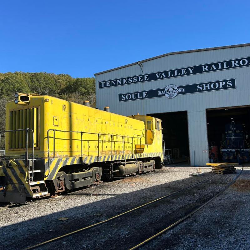 Soule Shops Reveal Restored Frisco 200 Diesel Locomotive